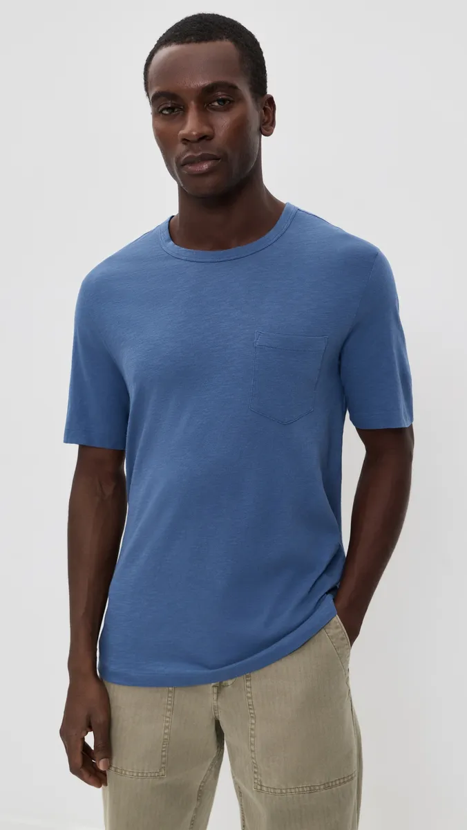 Faherty Sunwashed Pocket Tee | Thumbnail 2