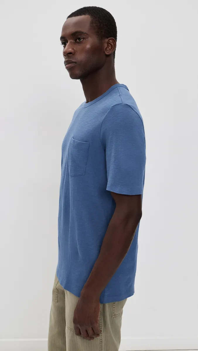 Faherty Sunwashed Pocket Tee | Thumbnail 4