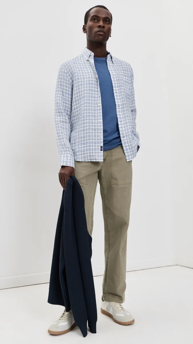 Faherty Sunwashed Pocket Tee | Thumbnail 5