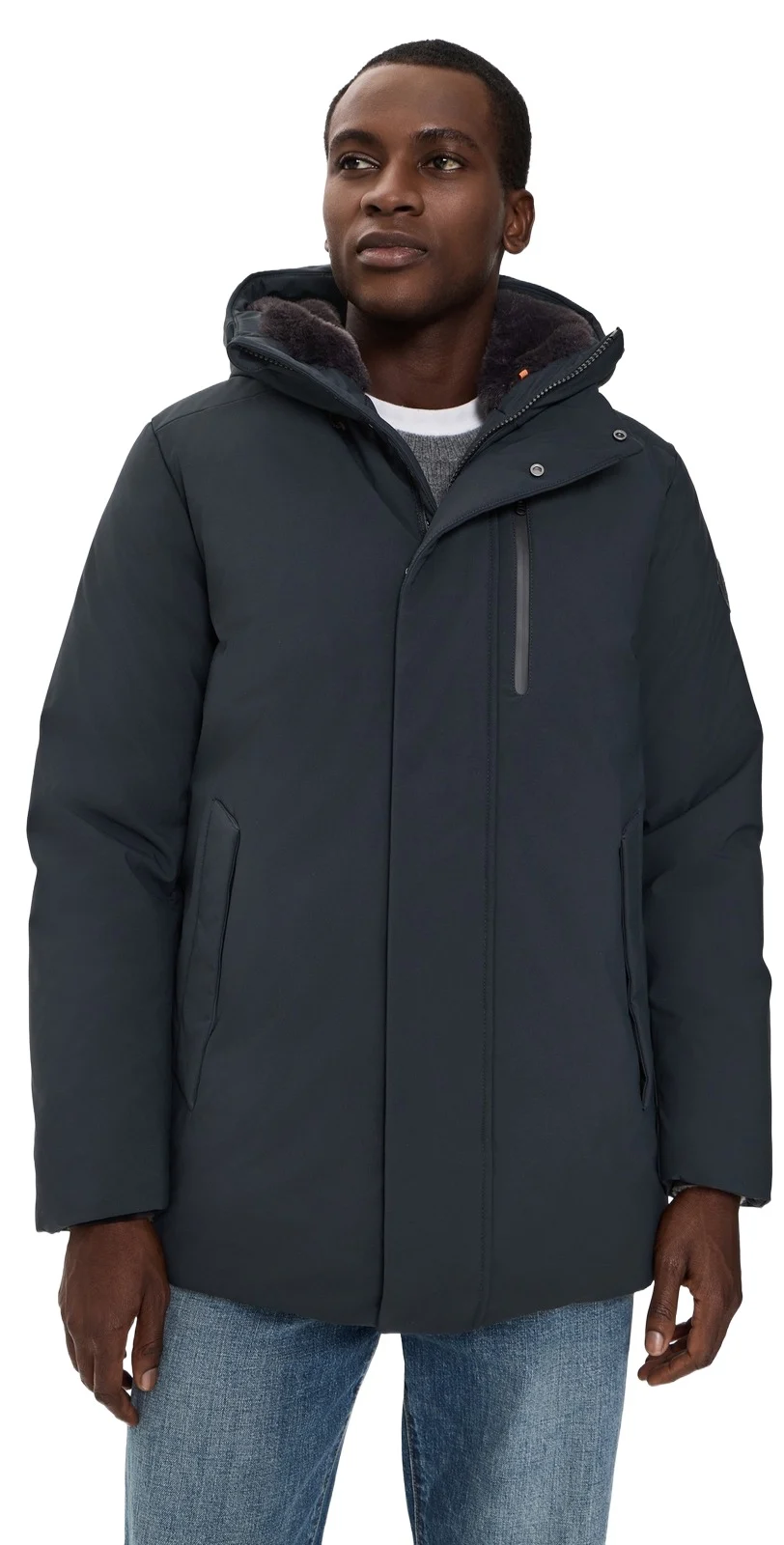 Antoine Faux Fur Lined Hooded Parka Antoine Faux Fur Lined Hooded Parka