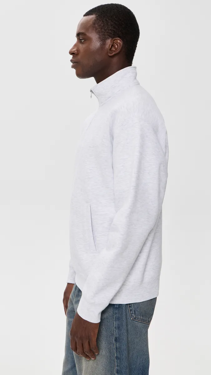 Obey Established Works Quarter Zip Sweatshirt | Thumbnail 4