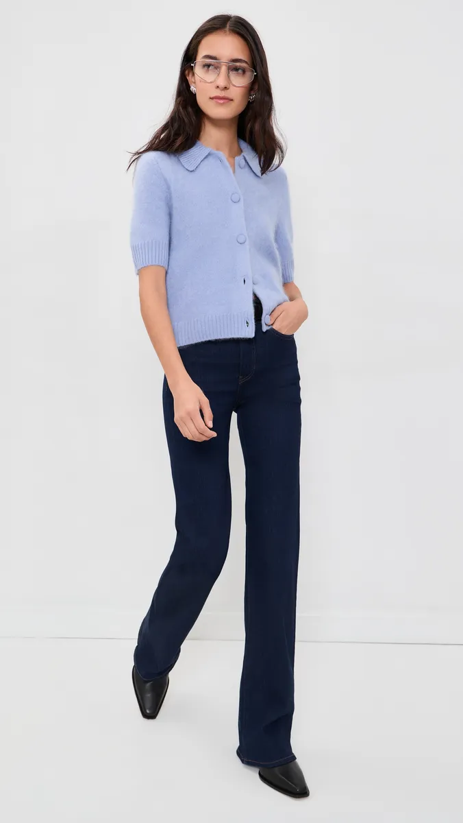 rag & bone Jada Brushed Cashmere Short Sleeve Cardigan | Thumbnail 5 rag & bone Jada Brushed Cashmere Short Sleeve Cardigan | Thumbnail 5