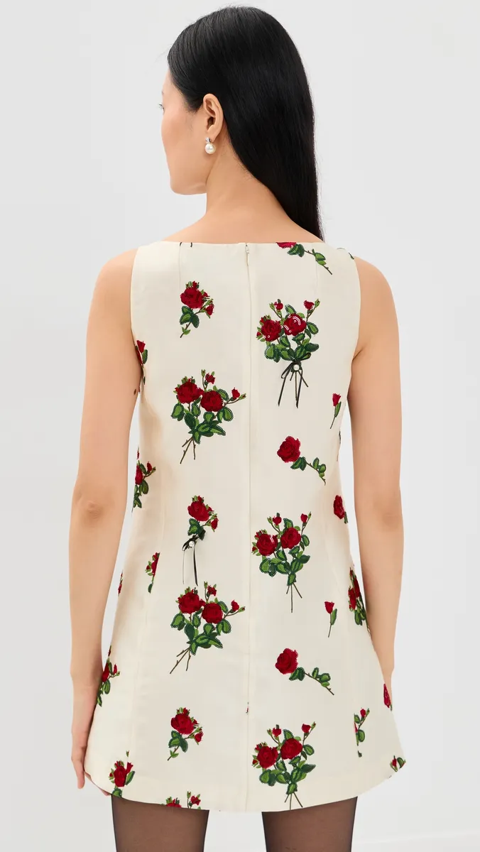 BERNADETTE Elliot Embroidered Dress | Thumbnail 3 BERNADETTE Elliot Embroidered Dress | Thumbnail 3