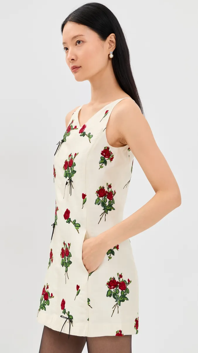 BERNADETTE Elliot Embroidered Dress | Thumbnail 4 BERNADETTE Elliot Embroidered Dress | Thumbnail 4
