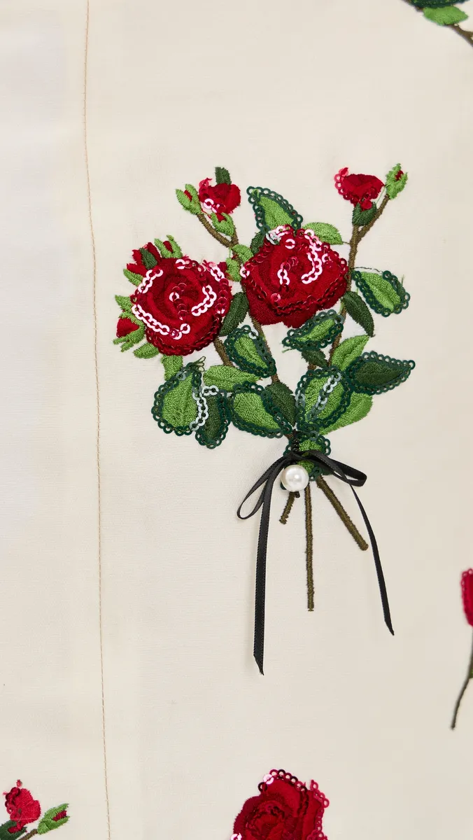 BERNADETTE Elliot Embroidered Dress | Thumbnail 6 BERNADETTE Elliot Embroidered Dress | Thumbnail 6