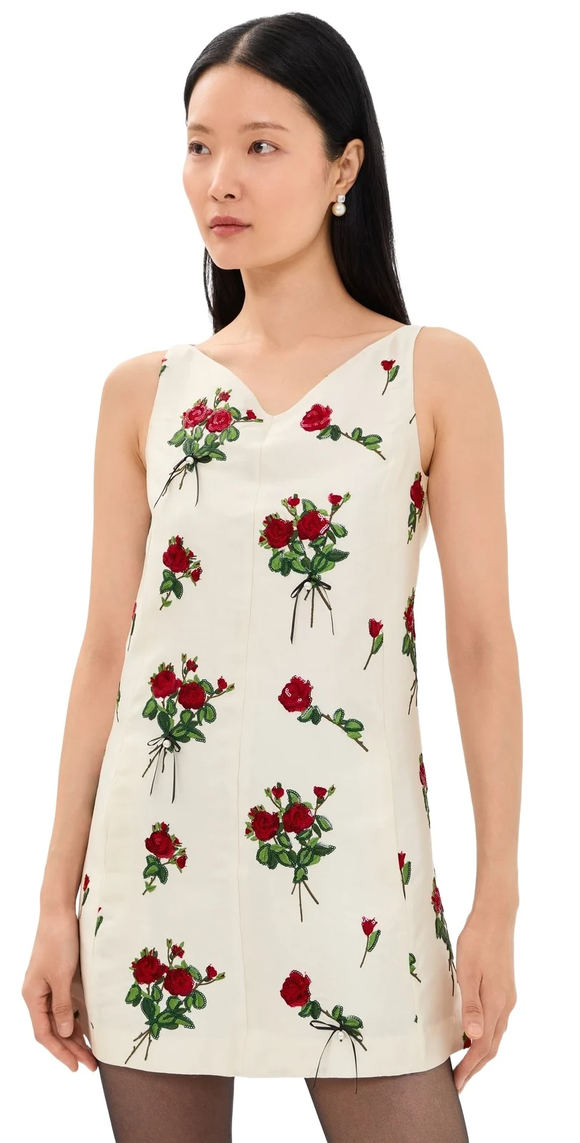 BERNADETTE Elliot Embroidered Dress