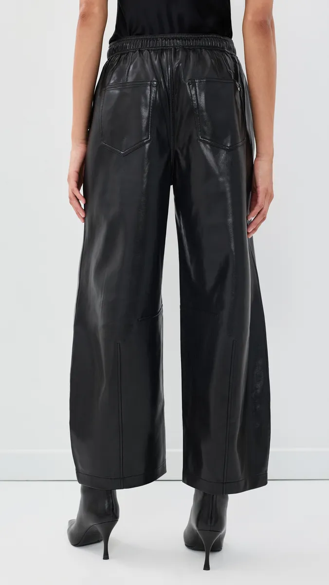 Cinq à Sept Vegan Leather Brooks Pants | Thumbnail 3 Cinq à Sept Vegan Leather Brooks Pants | Thumbnail 3