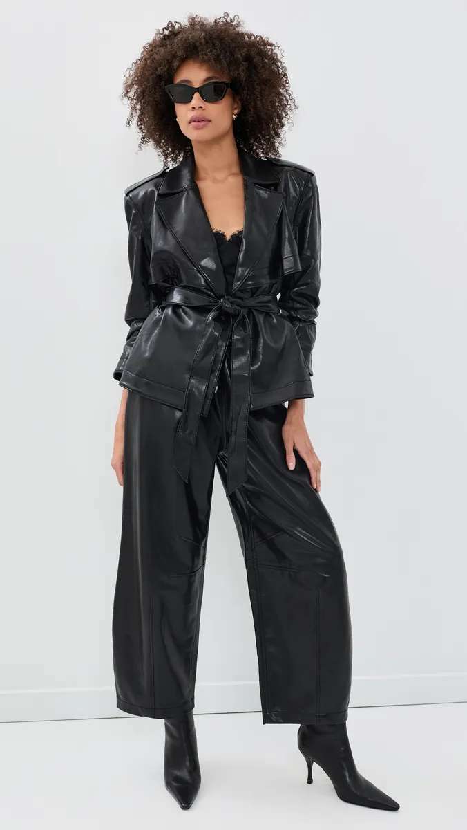 Cinq à Sept Vegan Leather Brooks Pants | Thumbnail 5 Cinq à Sept Vegan Leather Brooks Pants | Thumbnail 5