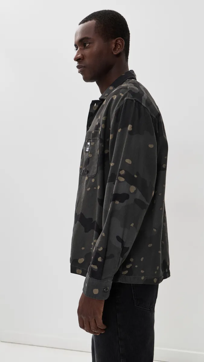 Obey Desert Camo Flannel Overshirt | Thumbnail 4 Obey Desert Camo Flannel Overshirt | Thumbnail 4