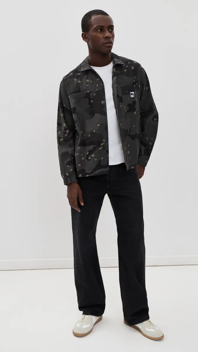 Obey Desert Camo Flannel Overshirt | Thumbnail 5 Obey Desert Camo Flannel Overshirt | Thumbnail 5