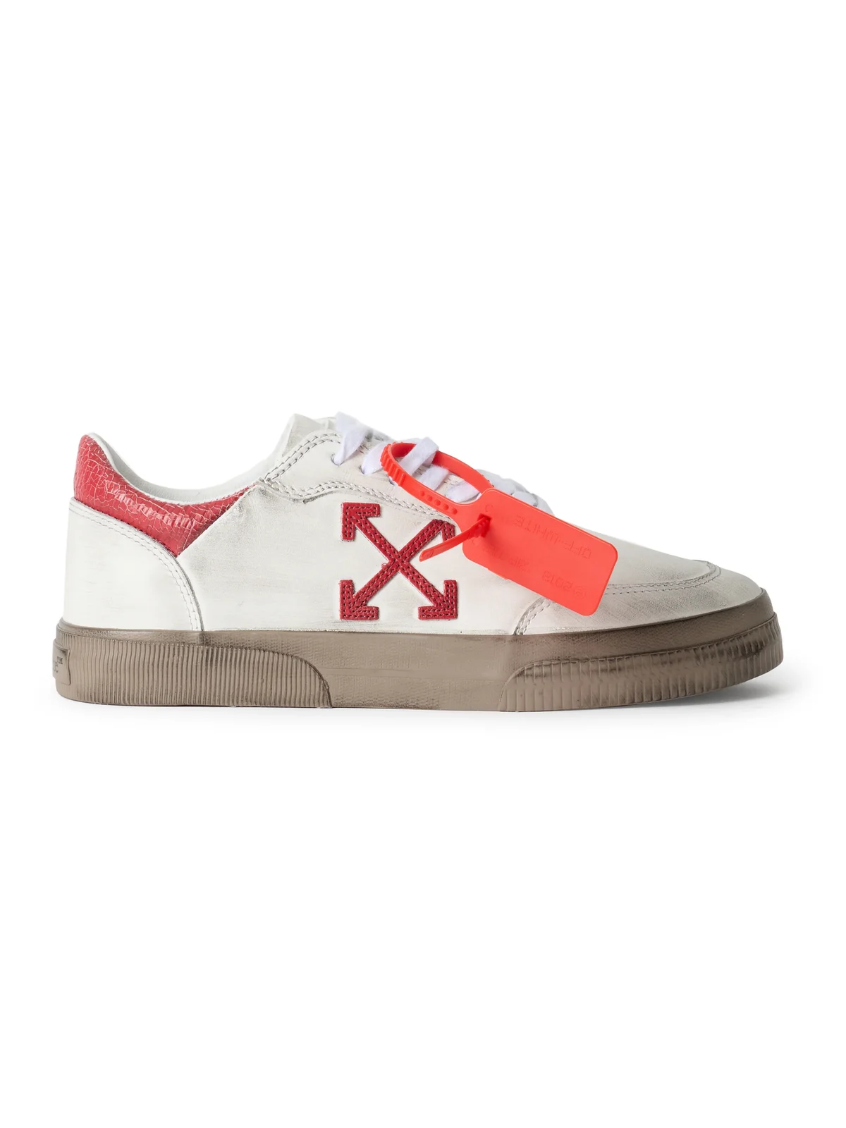 Off-White Vulcanized Low Worn Out Sneakers