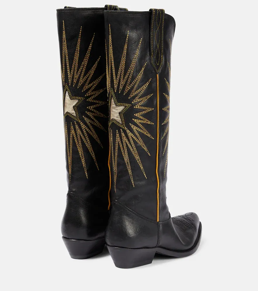 Golden Goose Embroidered leather cowboy boots | Thumbnail 3 Golden Goose Embroidered leather cowboy boots | Thumbnail 3