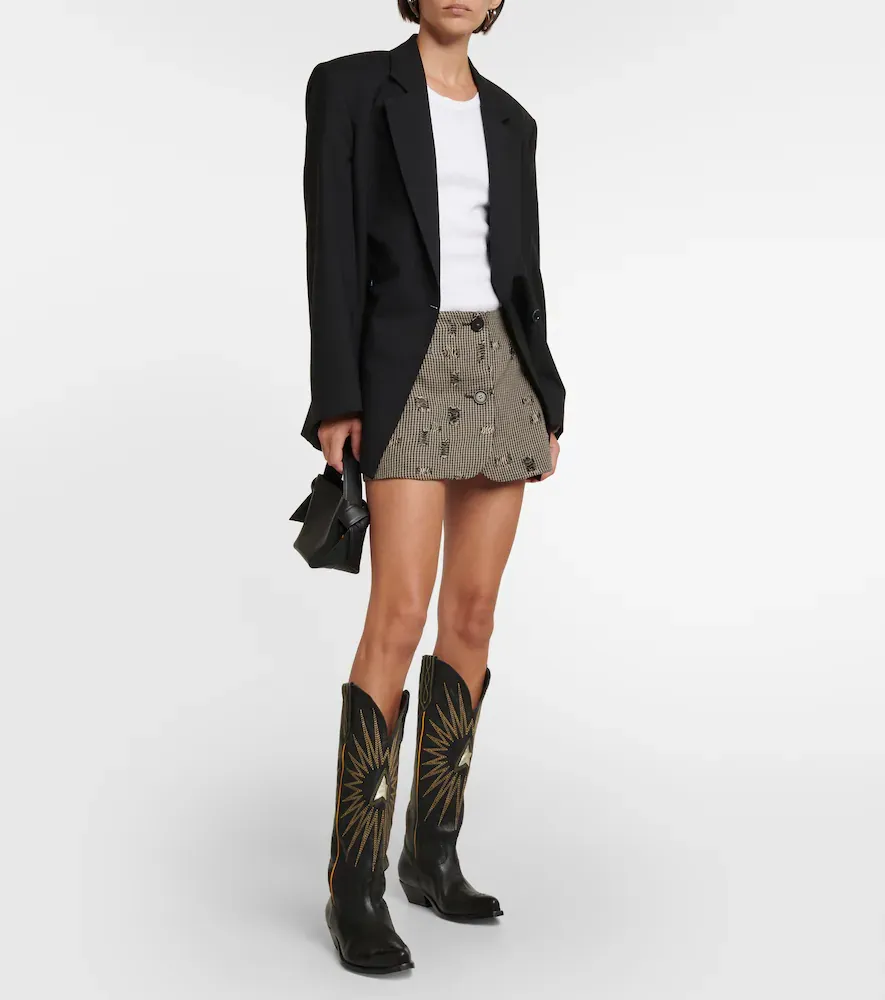 Golden Goose Embroidered leather cowboy boots | Thumbnail 7 Golden Goose Embroidered leather cowboy boots | Thumbnail 7