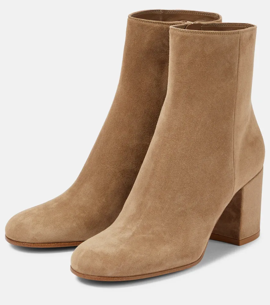 Gianvito Rossi Joelle suede ankle boots | Thumbnail 5