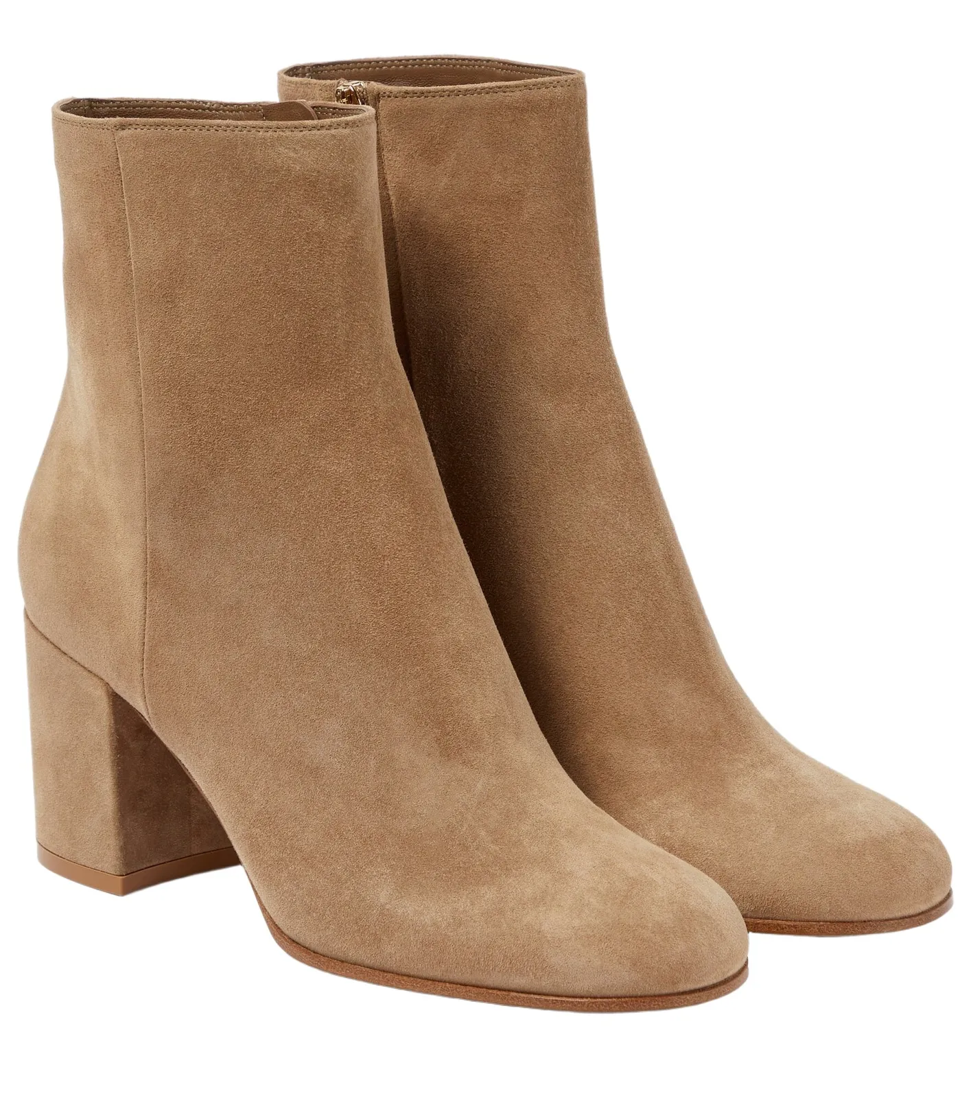 Gianvito Rossi Joelle suede ankle boots