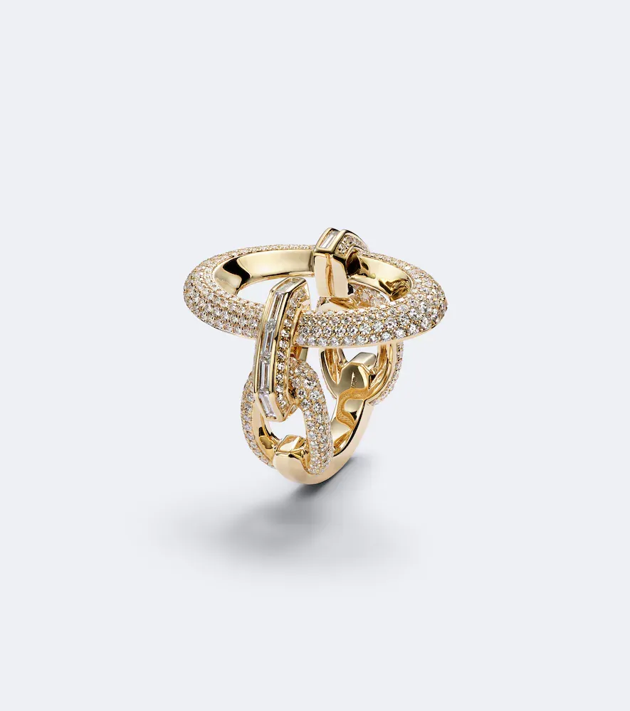 Messika Groove 18kt gold ring with diamonds | Thumbnail 2 Messika Groove 18kt gold ring with diamonds | Thumbnail 2