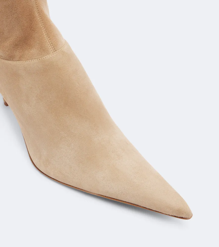 Acne Studios Suede knee-high boots | Thumbnail 2