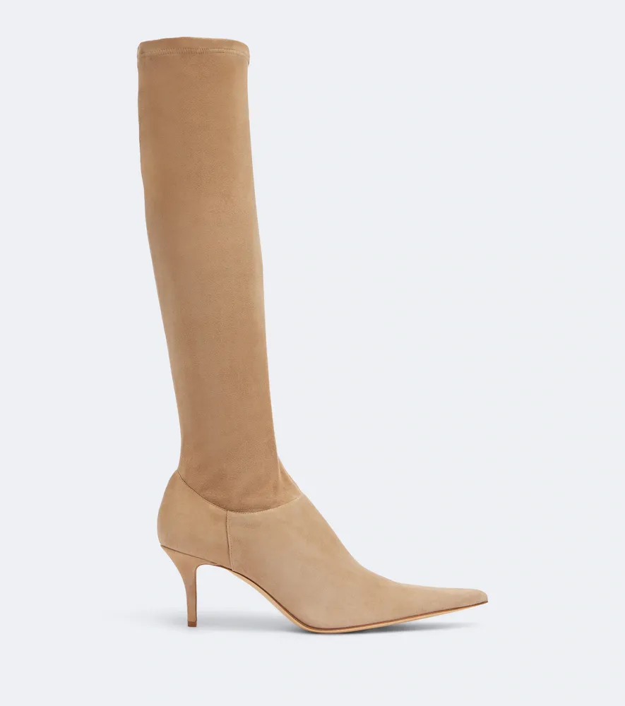 Acne Studios Suede knee-high boots | Thumbnail 3