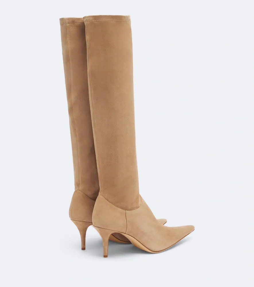 Acne Studios Suede knee-high boots | Thumbnail 4