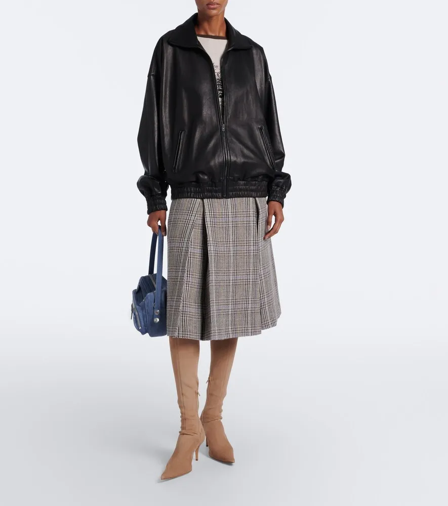 Acne Studios Suede knee-high boots | Thumbnail 5