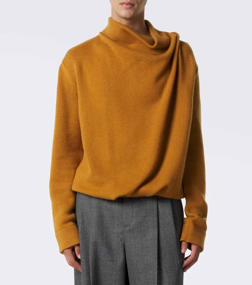 Valentino Garavani Draped cashmere turtleneck sweater | Thumbnail 6 Valentino Garavani Draped cashmere turtleneck sweater | Thumbnail 6