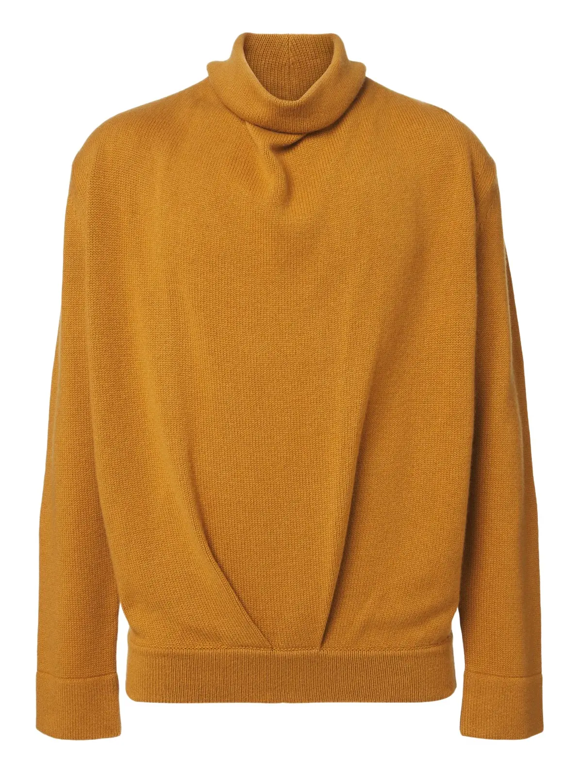Valentino Garavani Draped cashmere turtleneck sweater