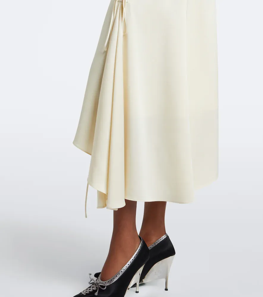 Alexander McQueen Asymmetric midi skirt | Thumbnail 3 Alexander McQueen Asymmetric midi skirt | Thumbnail 3