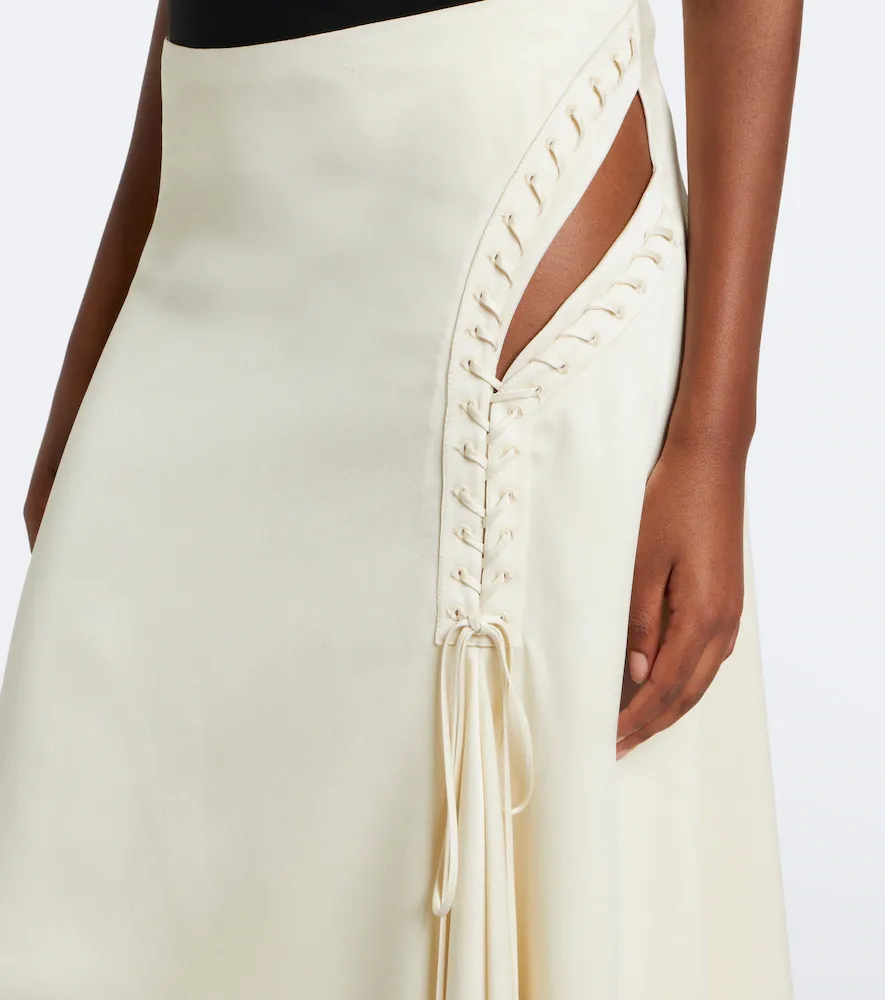 Alexander McQueen Asymmetric midi skirt | Thumbnail 5 Alexander McQueen Asymmetric midi skirt | Thumbnail 5