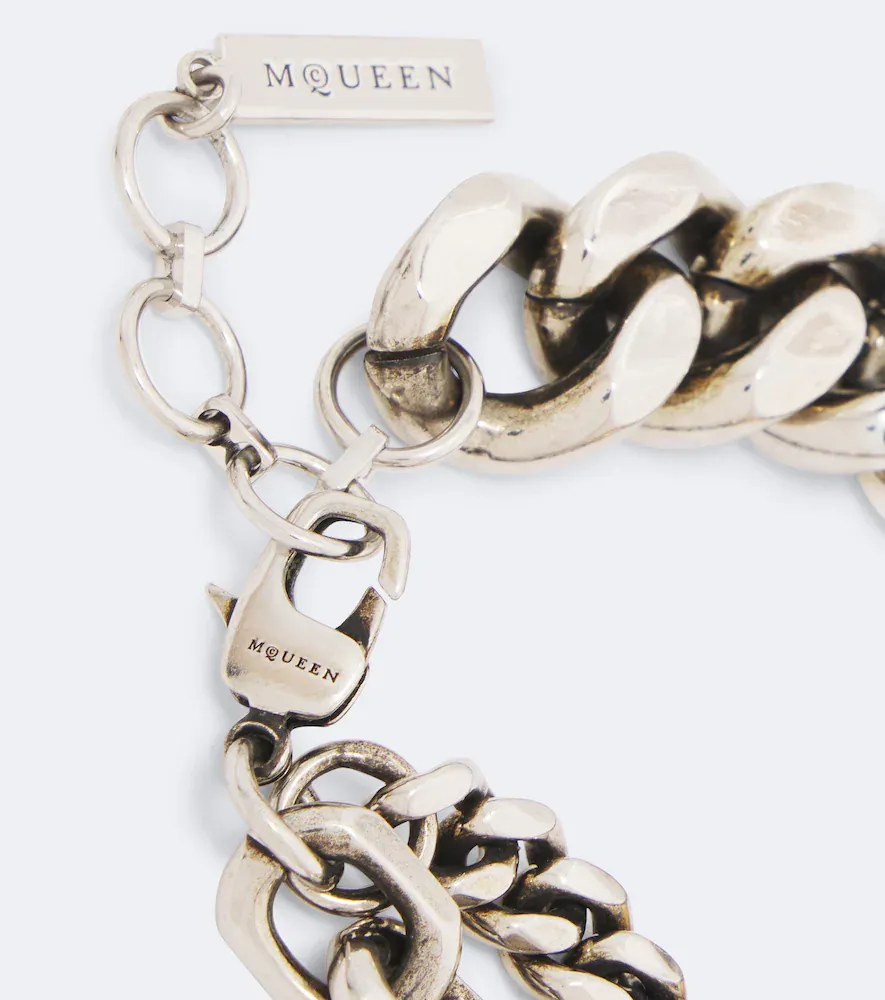 Alexander McQueen Skull chain bracelet | Thumbnail 2