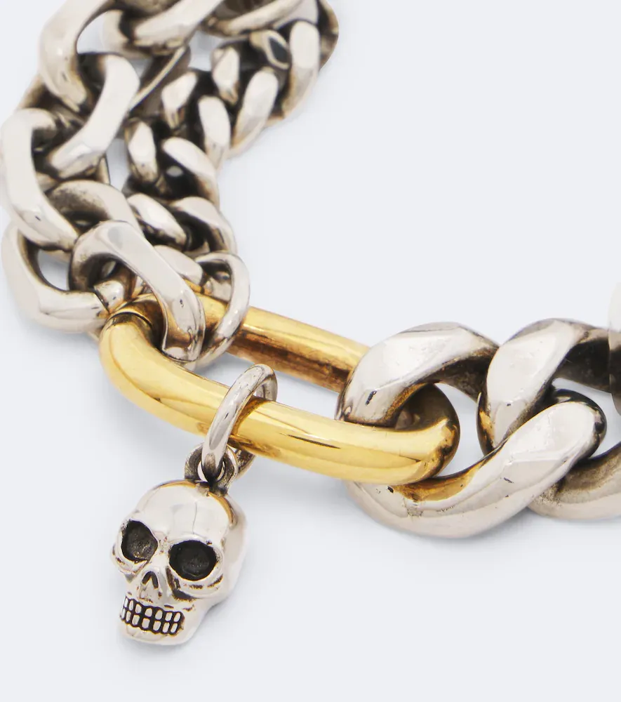 Alexander McQueen Skull chain bracelet | Thumbnail 3