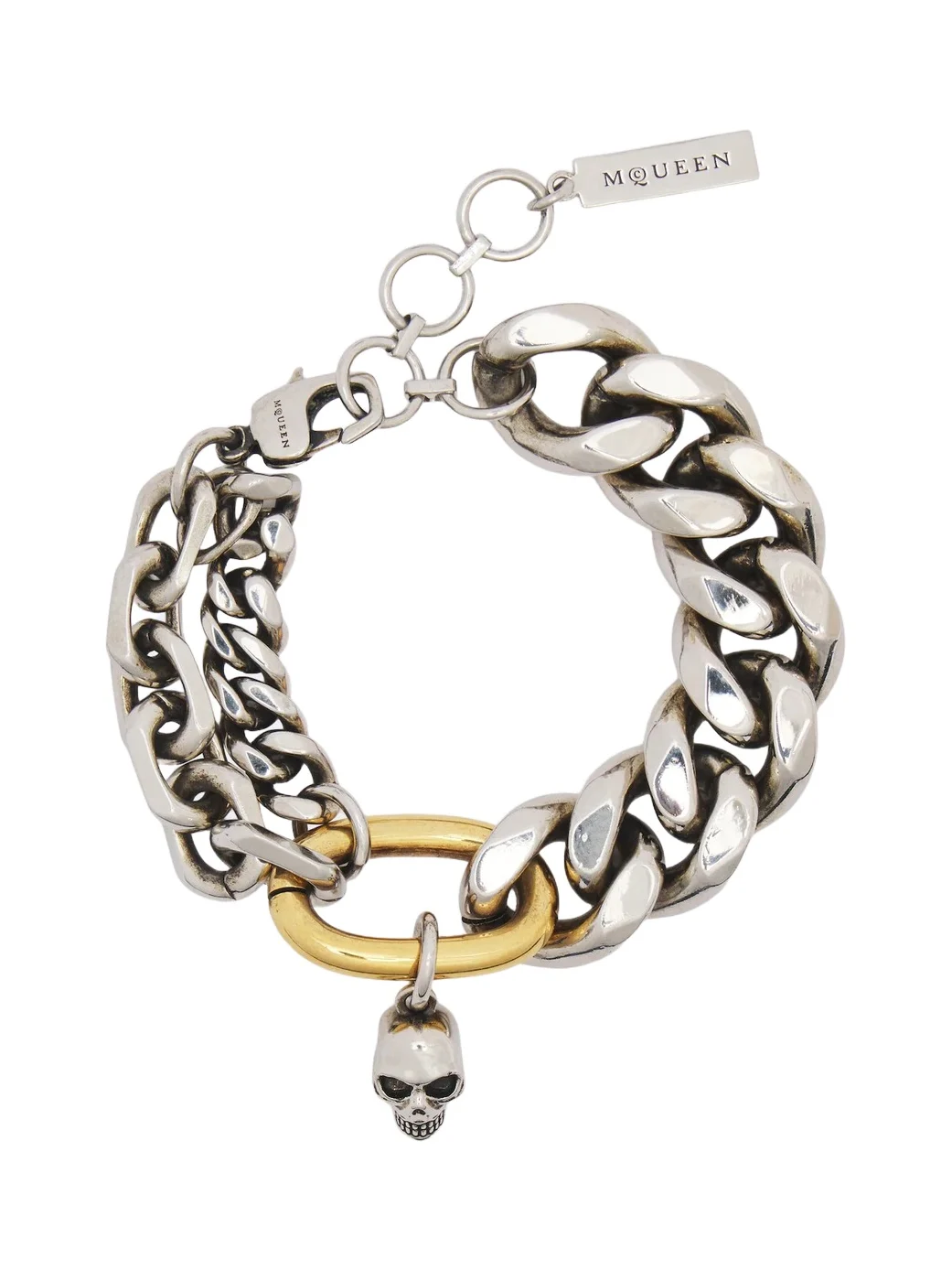 Alexander McQueen Skull chain bracelet