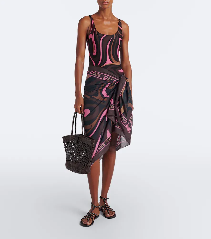 PUCCI Marmo cotton beach cover-up | Thumbnail 4