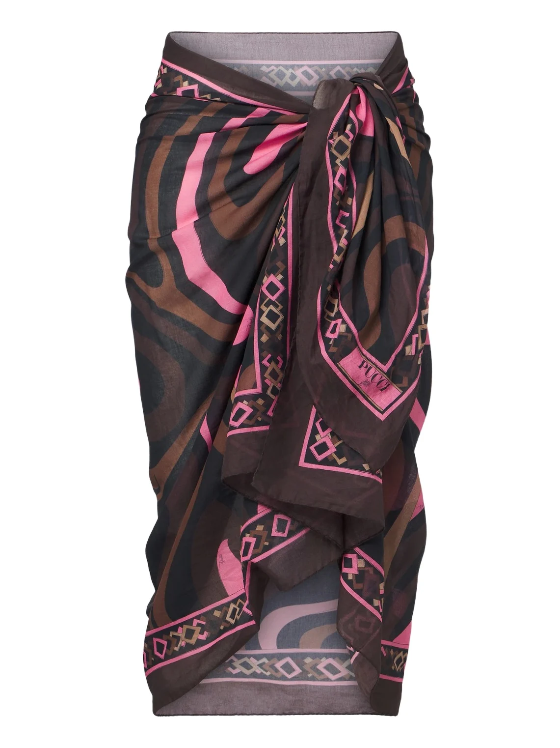 PUCCI Marmo cotton beach cover-up