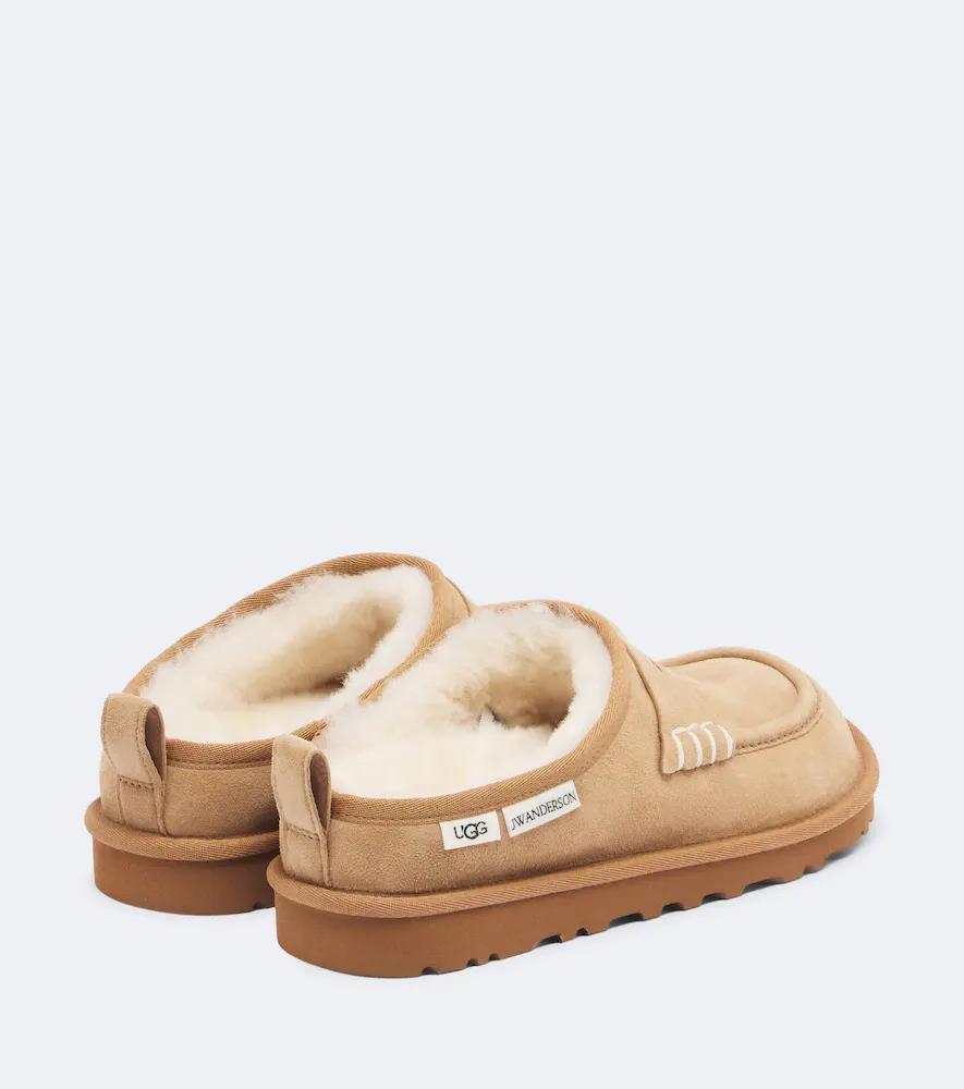 JW Anderson x UGG shearling-lined suede mules | Thumbnail 3