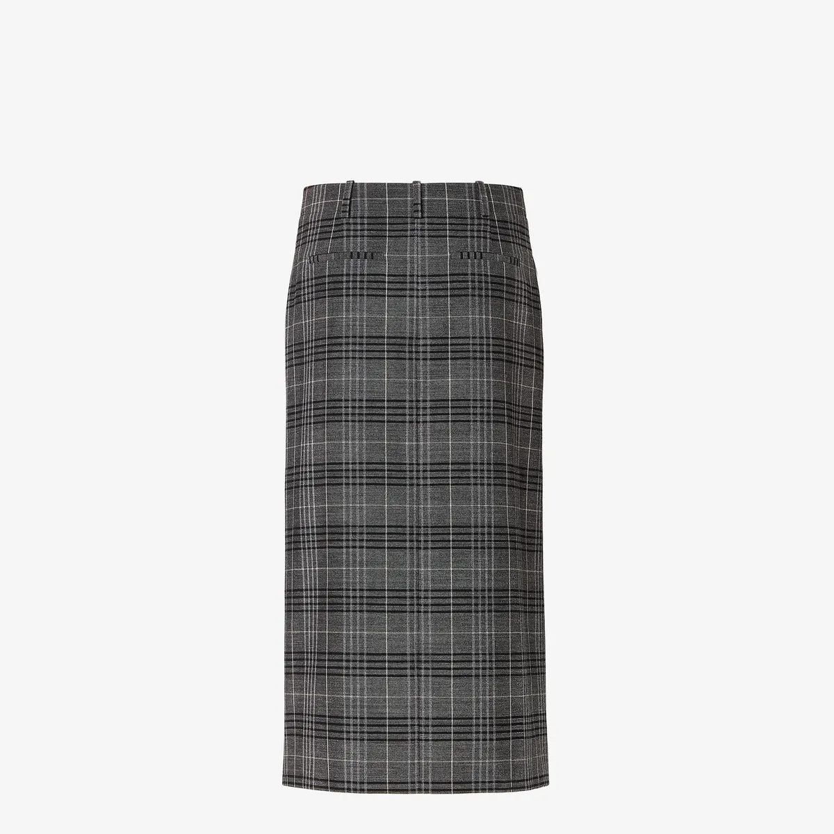 Fendi Check Wool Skirt | Thumbnail 2