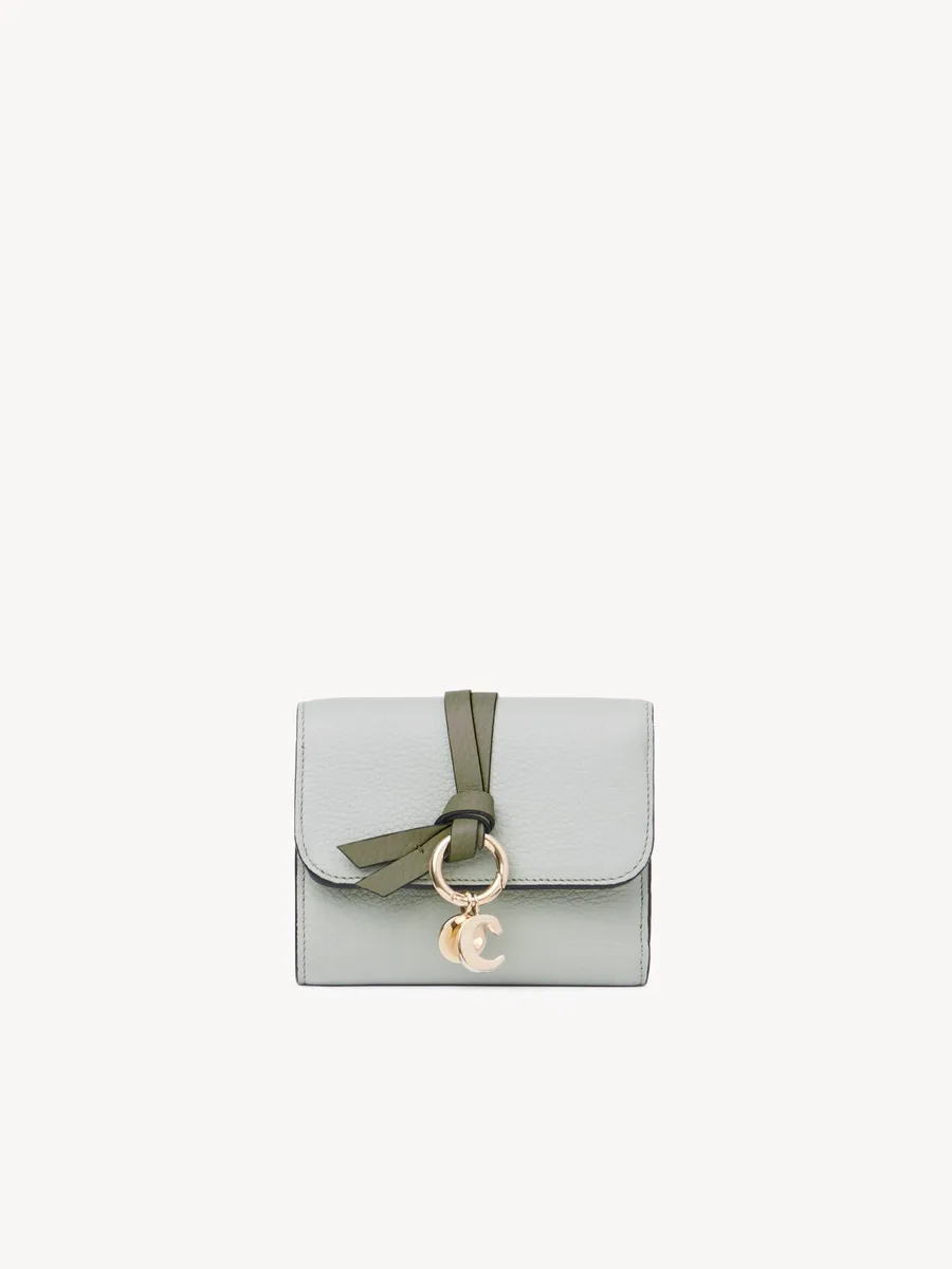 Chloé Small Alphabet tri-fold in grained leather | Thumbnail 2