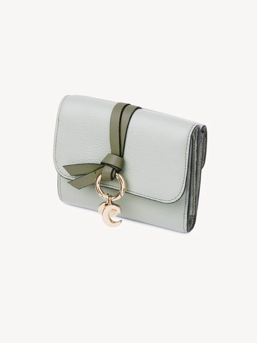 Chloé Small Alphabet tri-fold in grained leather | Thumbnail 3