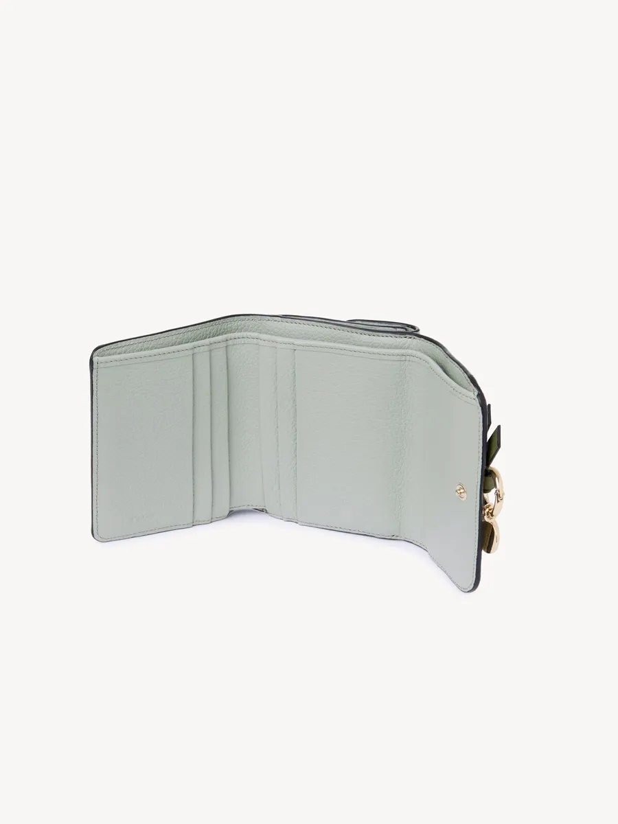 Chloé Small Alphabet tri-fold in grained leather | Thumbnail 5