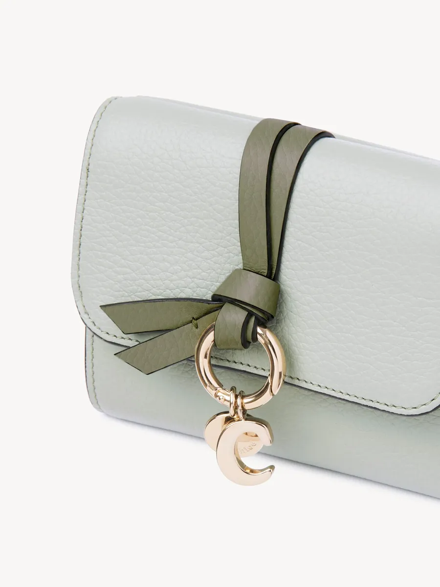 Chloé Small Alphabet tri-fold in grained leather | Thumbnail 6