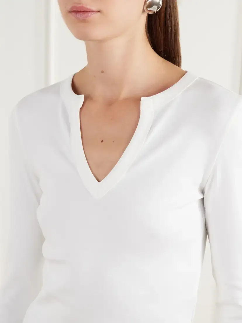 FLORE FLORE Iman Organic Cotton-jersey T-shirt | Thumbnail 5 FLORE FLORE Iman Organic Cotton-jersey T-shirt | Thumbnail 5