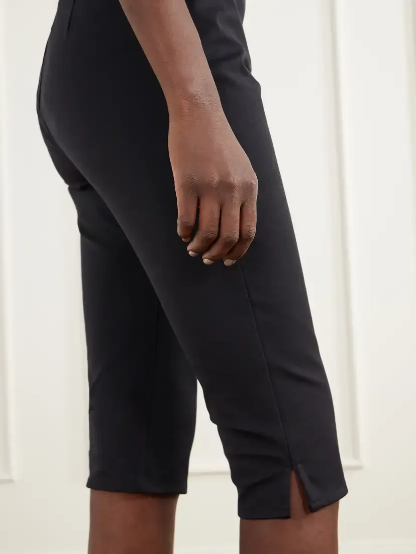 Posse Mina Stretch Cotton-velvet Slim-leg Capri Pants | Thumbnail 5 Posse Mina Stretch Cotton-velvet Slim-leg Capri Pants | Thumbnail 5