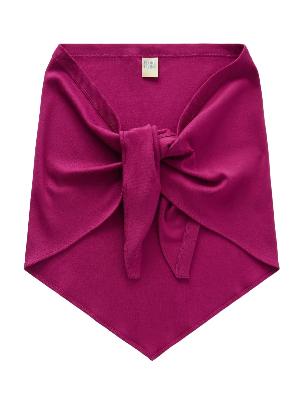 FLORE FLORE Flore Ribbed Organic Cotton-jersey Scarf