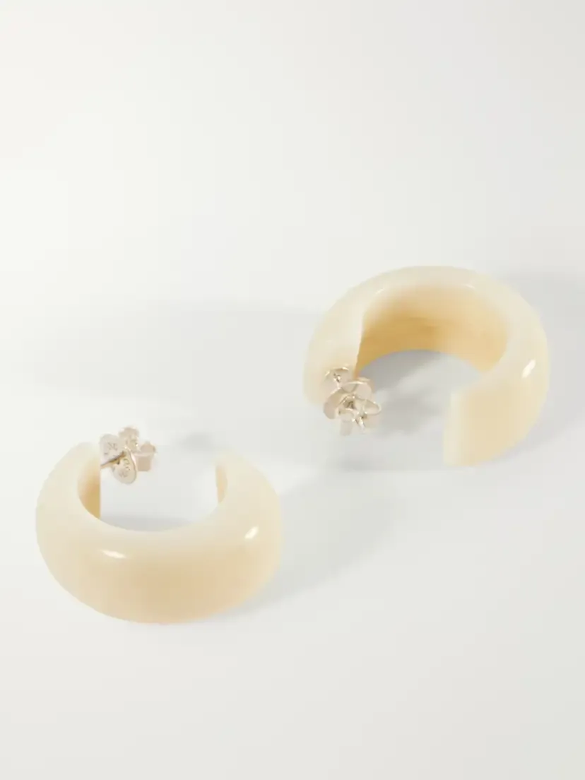 Hunting Season The Halfmoon Tagua Seed Earrings | Thumbnail 3 Hunting Season The Halfmoon Tagua Seed Earrings | Thumbnail 3