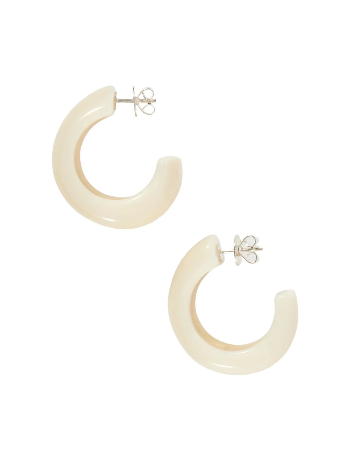 Hunting Season The Halfmoon Tagua Seed Earrings