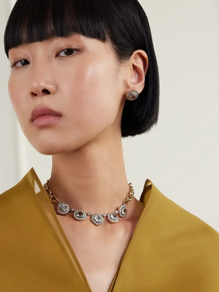 Marlo Laz Alexandra 14-karat Gold, Aquamarine And Diamond Necklace | Thumbnail 5 Marlo Laz Alexandra 14-karat Gold, Aquamarine And Diamond Necklace | Thumbnail 5