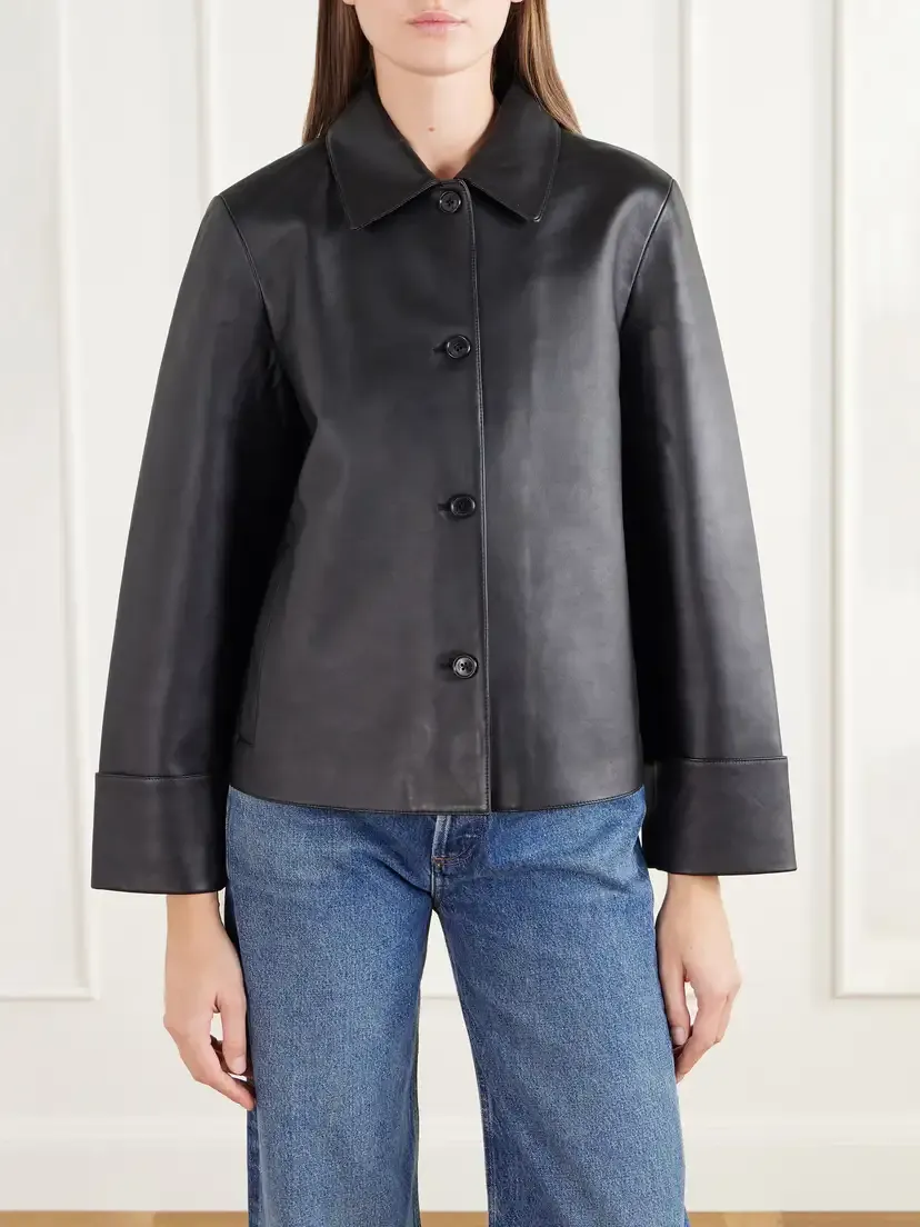 Theory Leather Jacket | Thumbnail 3 Theory Leather Jacket | Thumbnail 3