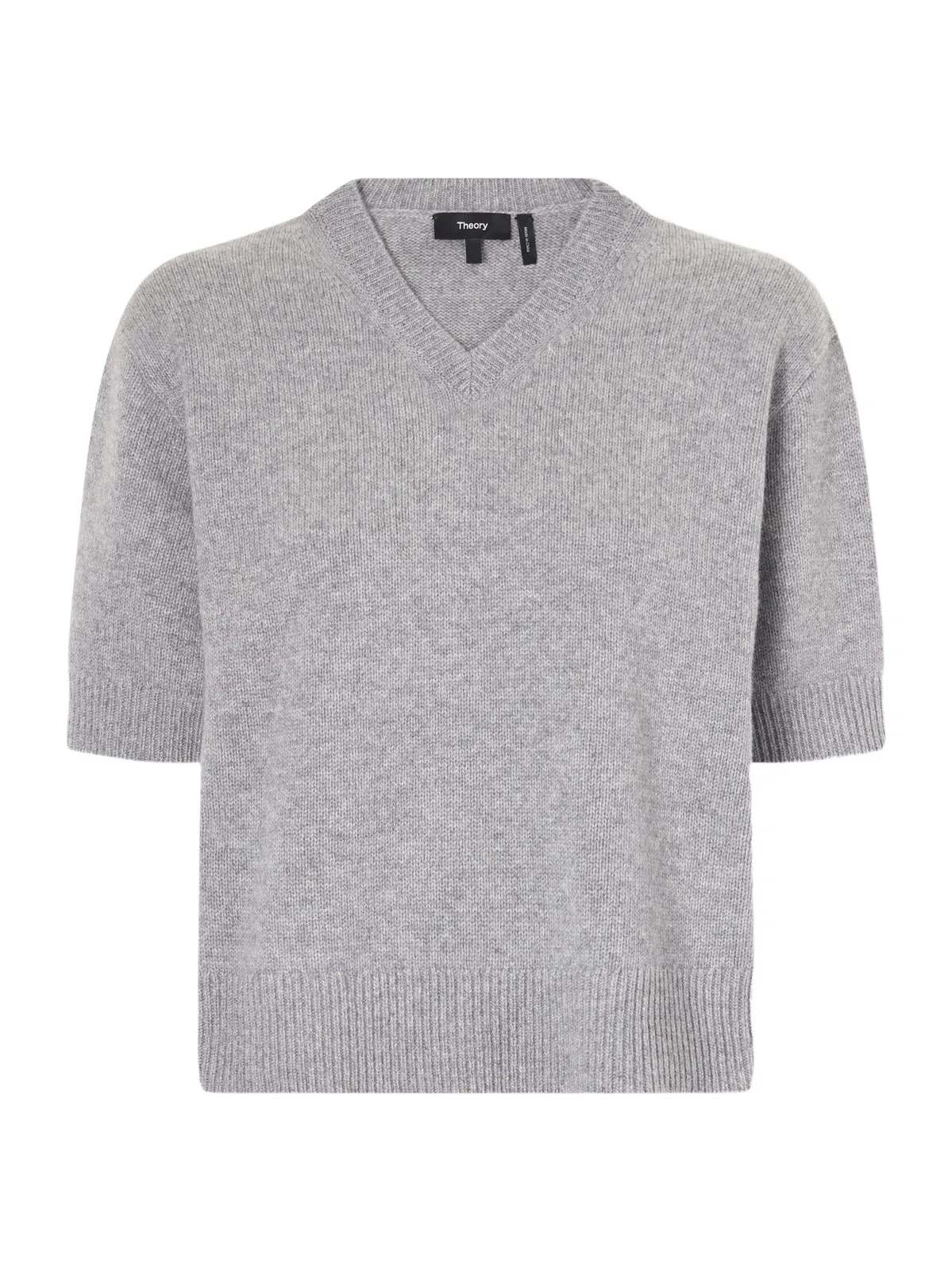 Theory Cropped Cashmere Sweater
