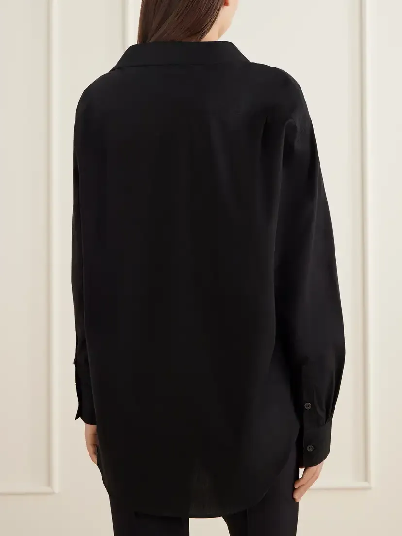 Jamie Haller The Asymmetry Cotton-poplin Shirt | Thumbnail 4