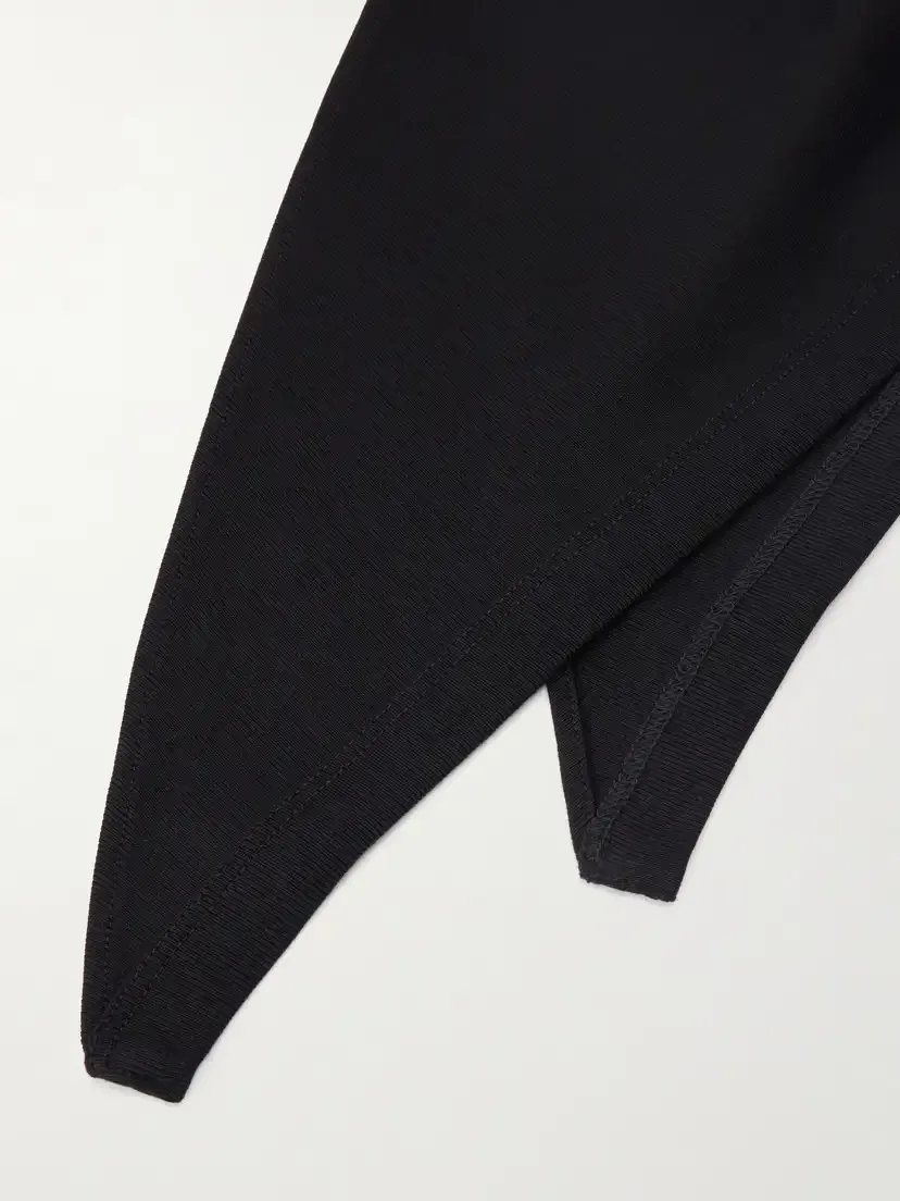 FLORE FLORE Flore Ribbed Organic Cotton-jersey Scarf | Thumbnail 4 FLORE FLORE Flore Ribbed Organic Cotton-jersey Scarf | Thumbnail 4