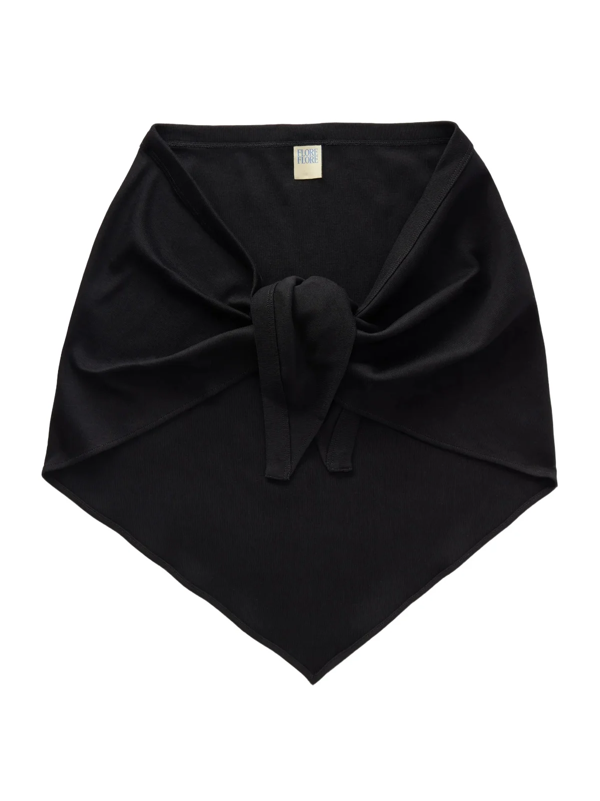 FLORE FLORE Flore Ribbed Organic Cotton-jersey Scarf